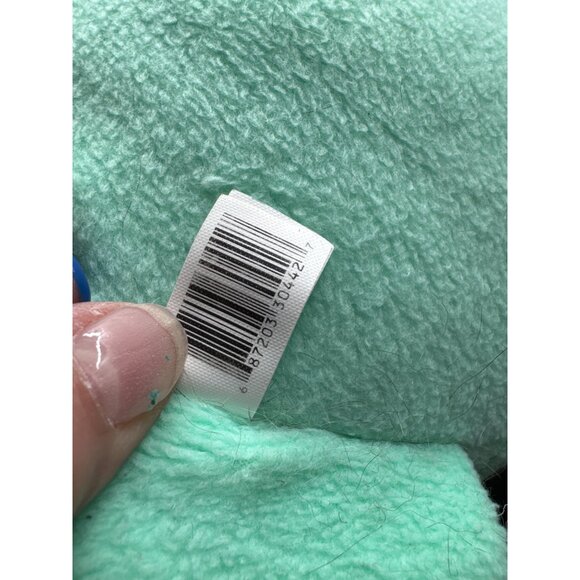 Care Bears Plush Cheer Bear Mint Green 26" Embroidered Rainbow Stars Heart Belly - Picture 9 of 9